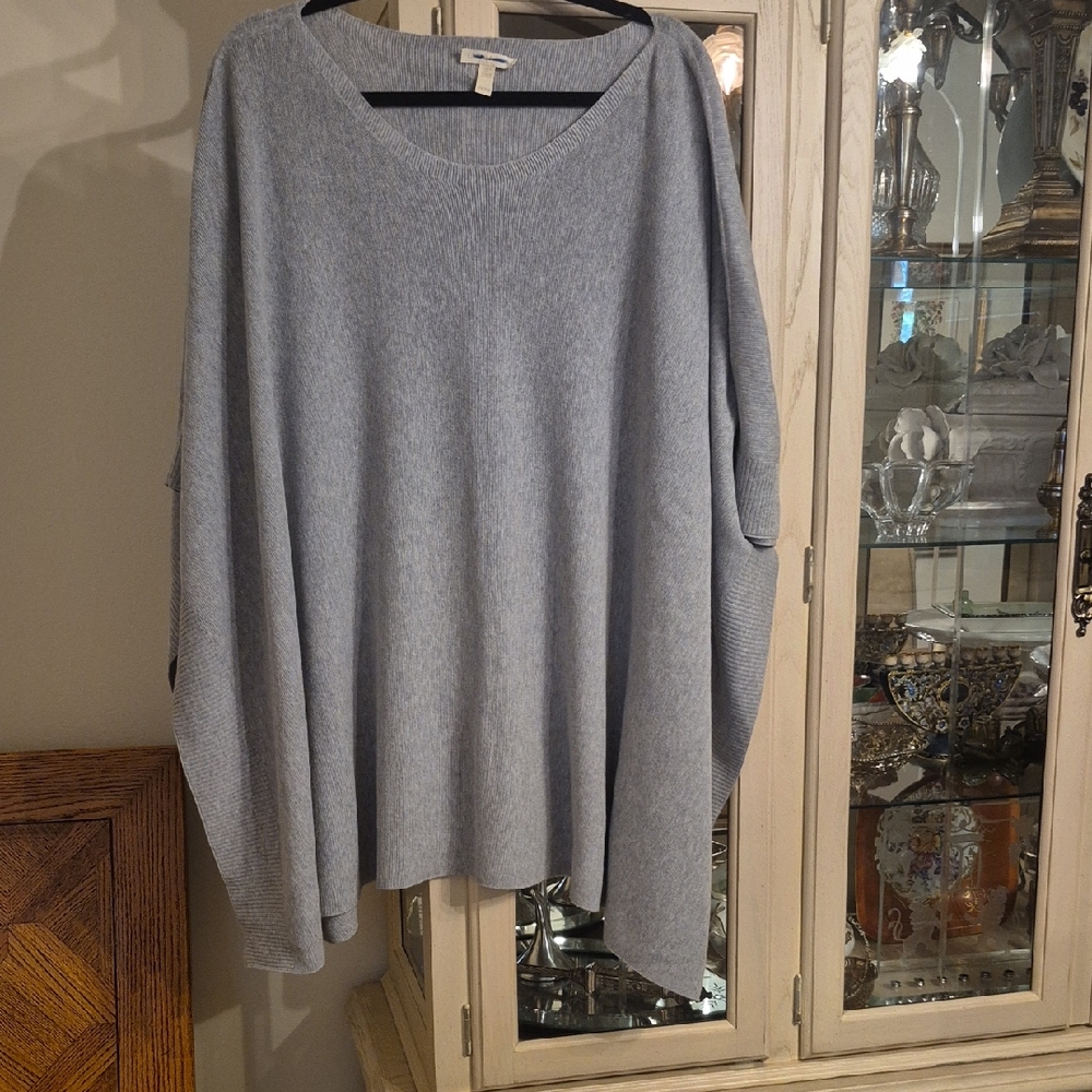 Eileen Fisher Women's Gray Tunic Sweater